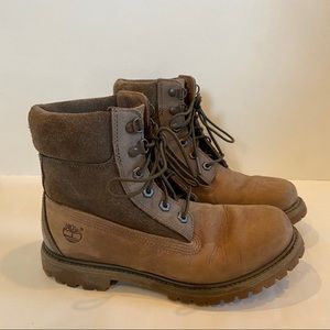 Timberland Women’s Lace Up Leather Boots